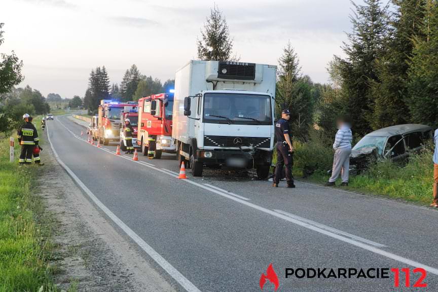 Wypadek w Przybówce
