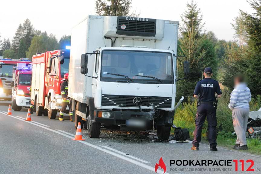 Wypadek w Przybówce