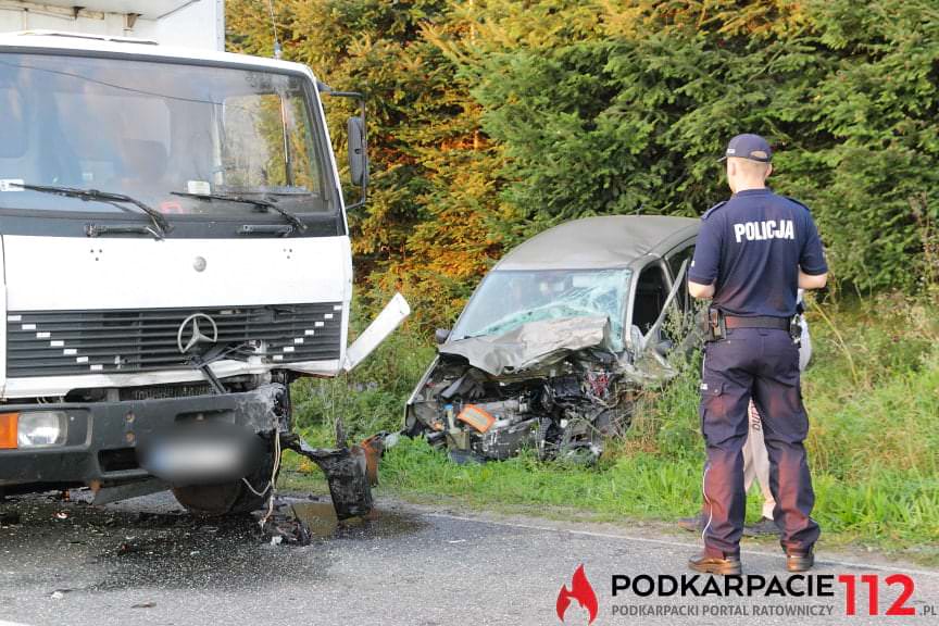 Wypadek w Przybówce