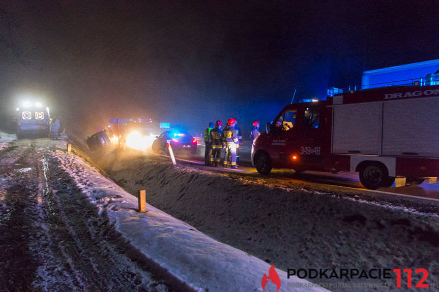 Wypadek w Woli Komborskiej