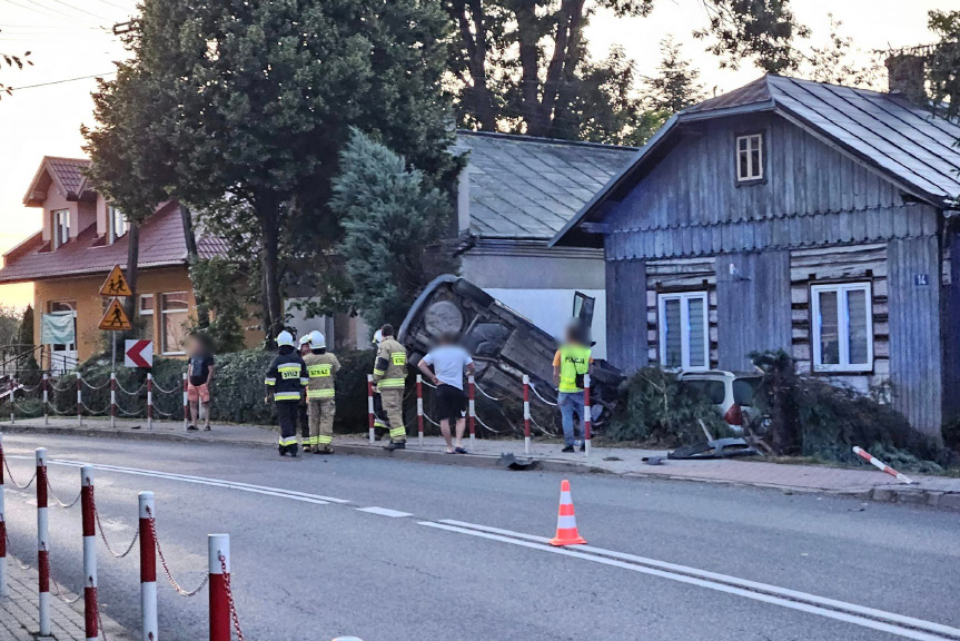 Wypadek w Zarszynie