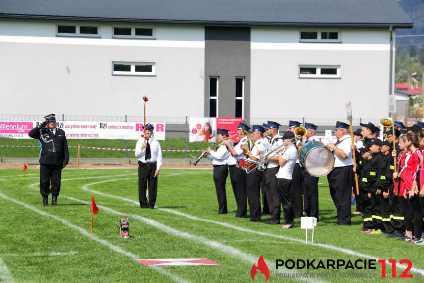 Zawody sportowo - pożarnicze w Korczynie