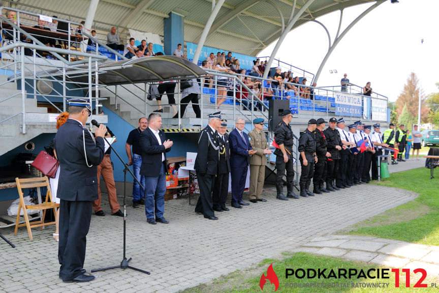 Zawody sportowo - pożarnicze w Korczynie