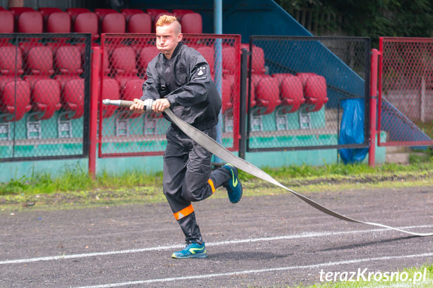 Zawody sportowo - pożarnicze w Rymanowie