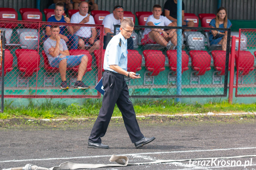 Zawody sportowo - pożarnicze w Rymanowie