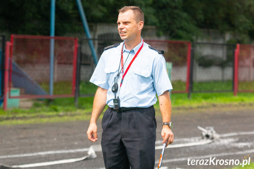 Zawody sportowo - pożarnicze w Rymanowie