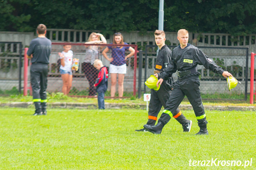 Zawody sportowo - pożarnicze w Rymanowie