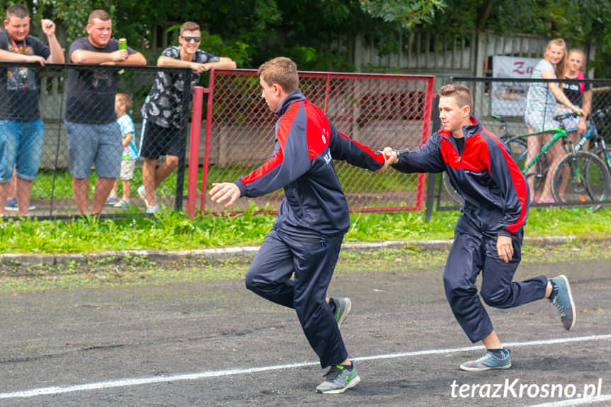 Zawody sportowo - pożarnicze w Rymanowie