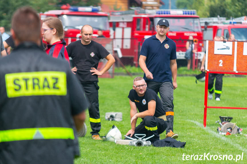 Zawody sportowo - pożarnicze w Rymanowie