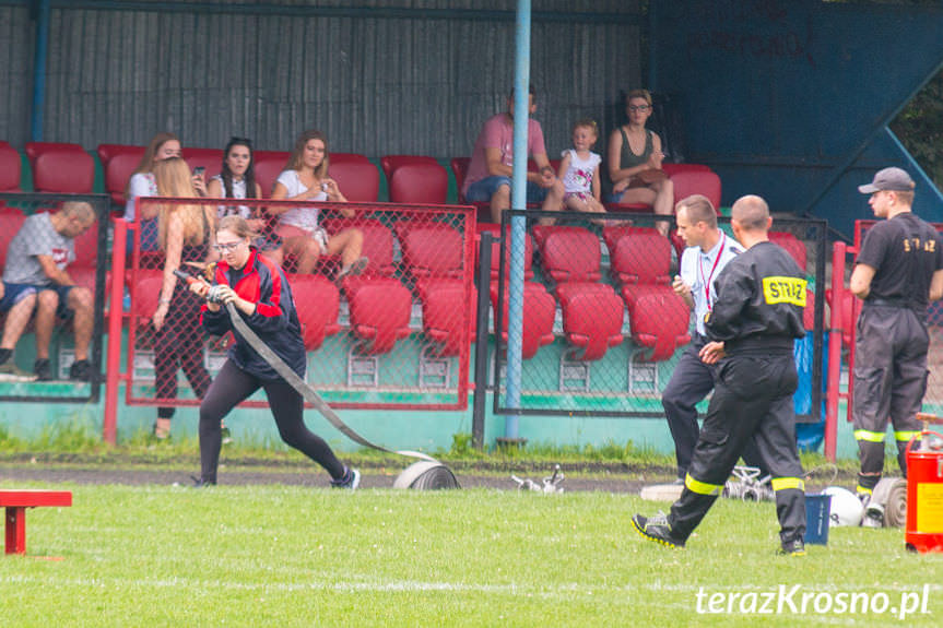 Zawody sportowo - pożarnicze w Rymanowie