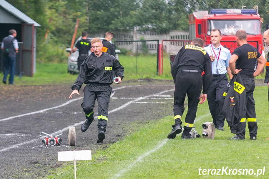 Zawody sportowo - pożarnicze w Rymanowie