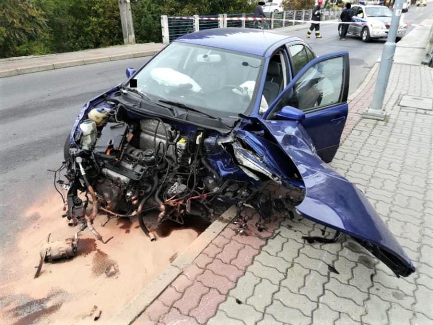 Zderzenie dwóch pojazdów w Sędziszowie Małopolskim