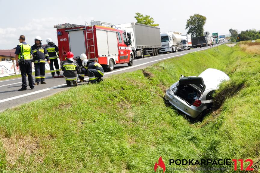 Zderzenie Iveco i BMW