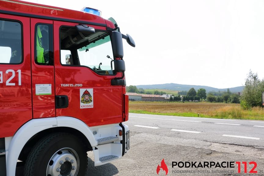 Zderzenie Iveco i BMW
