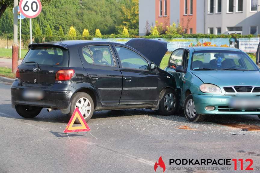 Zderzenie na Tysiąclecia w Krośnie