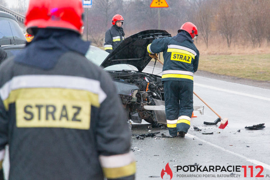 Zderzenie na ul. Podkarpackiej w Krośnie