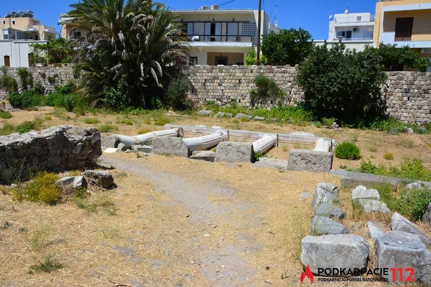 Zniszczenia po trzęsieniu ziemi na wyspie Kos