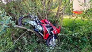 21-latek bez prawa kierował motocyklem