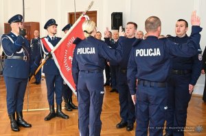 45 nowych funkcjonariuszy złożyło przysięgę