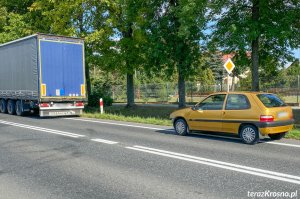 95-latek sprawcą kolizji drogowej