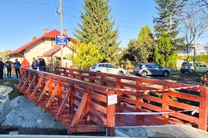 Budowa kładki Krosno - Potok zakończona