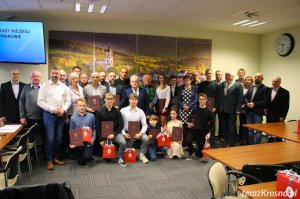 Burmistrz Rymanowa nagrodził sportowców