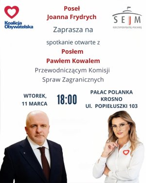 Co czeka Polskę? Spotkanie z Pawłem Kowalem w Krośnie