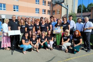 Delegacja z Chorkówki na Jarmarku w Brezovicy