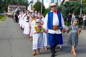 Dożynki i otwarcie parku w Skołyszynie