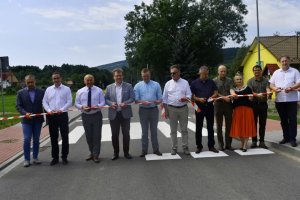 Droga powiatowa Iwla – Polany – Huta Polańska przebudowana
