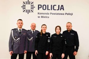 Dwie policjantki w szeregach mieleckiej policji