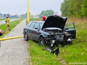 Kolizja na Lotników w Krośnie