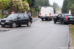 Kolizja w Łękach Dukielskich