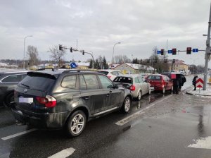 Kolizja w Rzeszowie. Kierująca bmw wjechała w audi