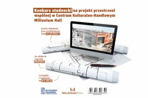 Konkurs dla studentów Politechniki Rzeszowskiej na zaprojektowanie przestrzeni wspólnej Millenium-Hall