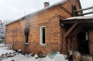 Korniaktów Południowy. W pożarze domu zginął 75-latek