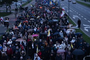 Marsz modlitewny ku pamięci Jana Pawła II w Rzeszowie