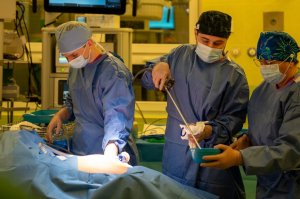 Operacja częściowej nefrektomii nerki w USK w Rzeszowie