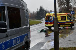 Poranny wypadek na ulicy Krakowskiej