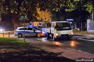 Potrącenie pieszej w Jedliczu