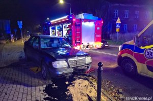 Poważny wypadek w Krośnie. Potrącenie dwóch osób
