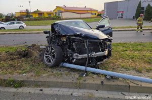 Poważny wypadek w Krośnie