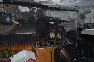 Pożar domu w miejscowości Czarna Sędziszowska. Zginął mężczyzna