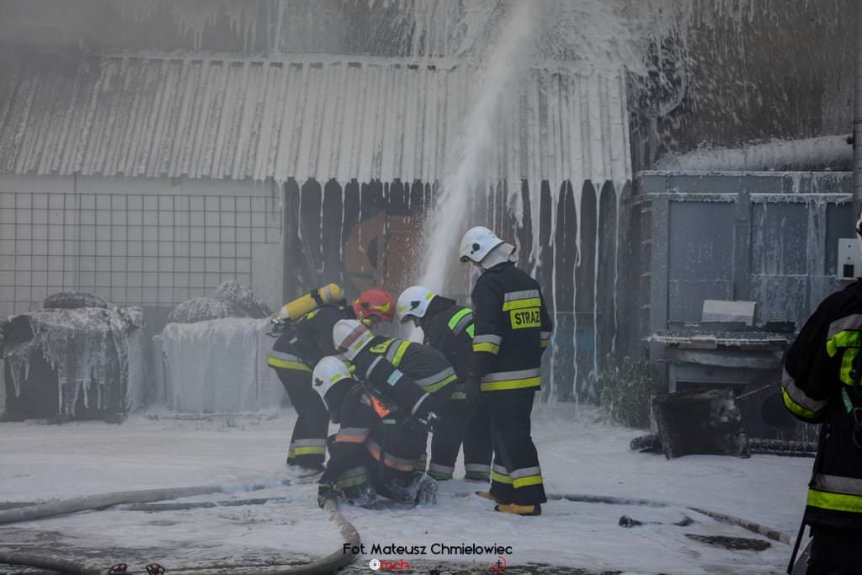 Pożar w Markowej