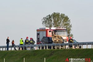 Pożar na A4