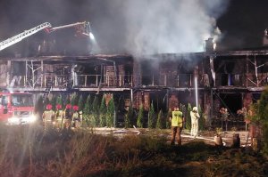 Pożar szeregówek w Rzeszowie. Jest śledztwo prokuratury