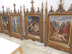 Prace konserwatorskie w kościele w Ustrobnej