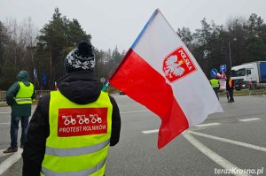 Rolnicy blokują Barwinek. Protest potrwa trzy tygodnie