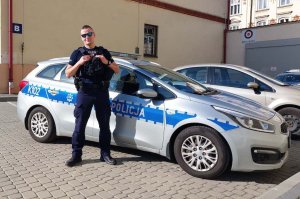 Rzeszów. Policjant pomogł nastolatkowi potrąconemu przez samochód