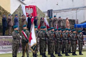 Ślubowanie kadetów klas mundurowych w Trzcinicy